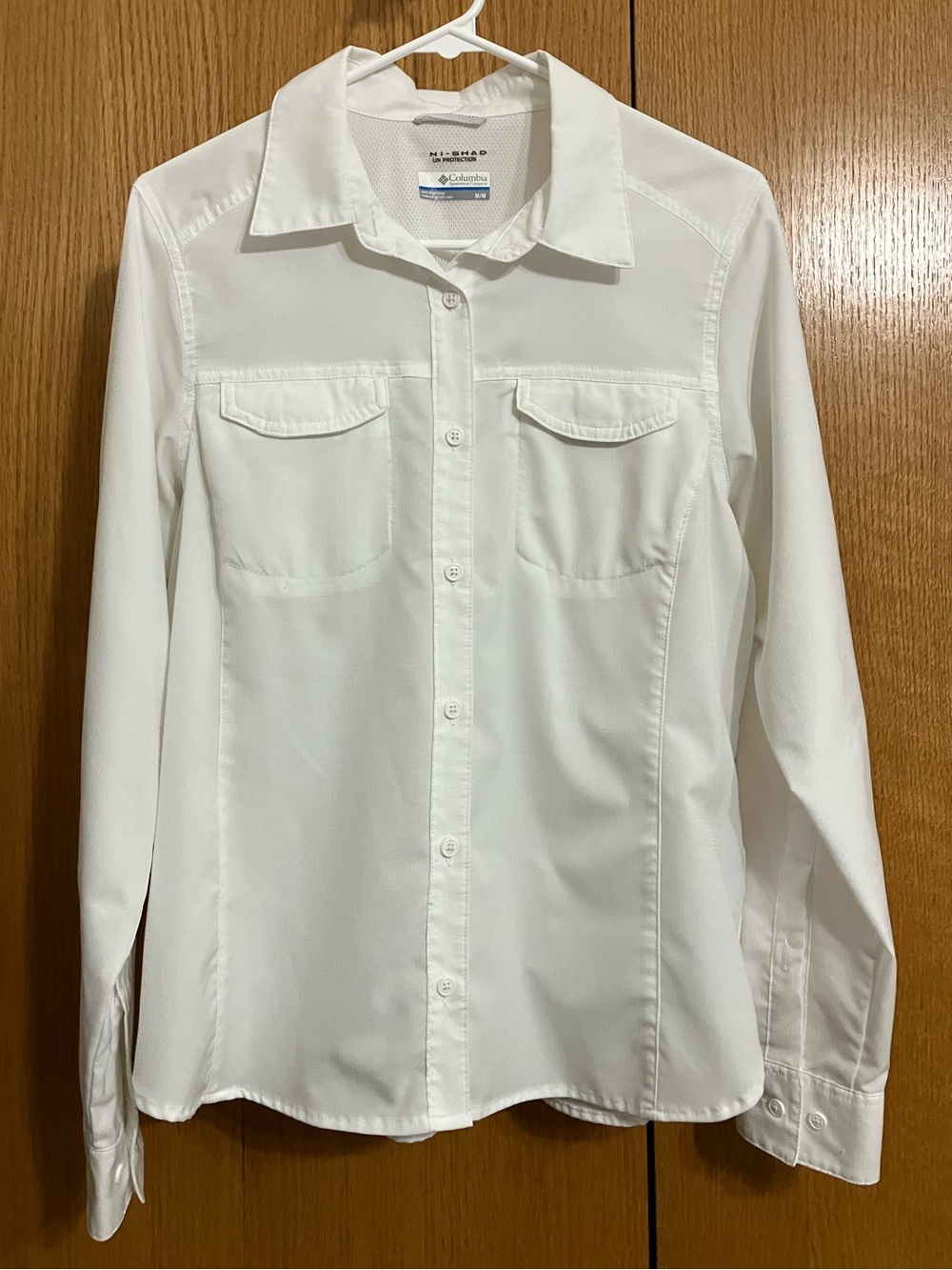 Columbia Silver Ridge Lite Omni-Shade Women’s White Shirt Size Medium